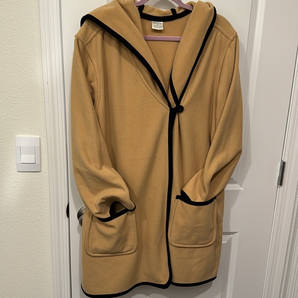 Avon (Or or Near the Sea) Tan & Black Light Jacket M/L + Bundle w/ INC Pants - Picture 1 of 5
